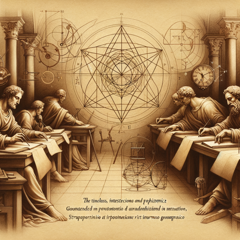 Il cerchio, la linea e l’infinito: la rinascita della proporzione nell’arte contemporanea